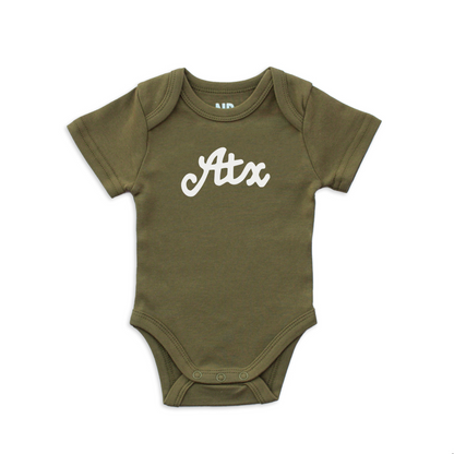 ATX Cursive Onesie