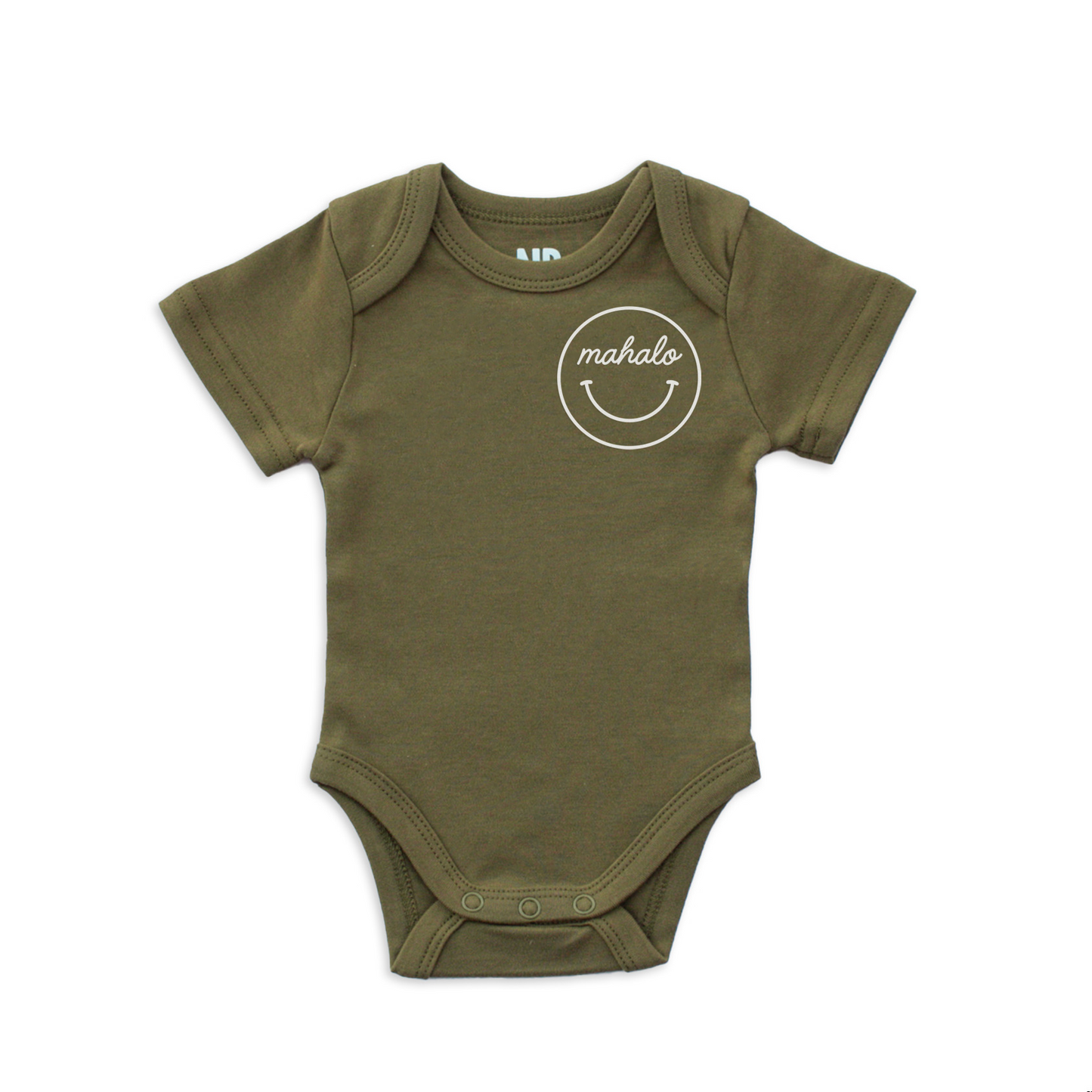 Mahalo Smiley Face Onesie