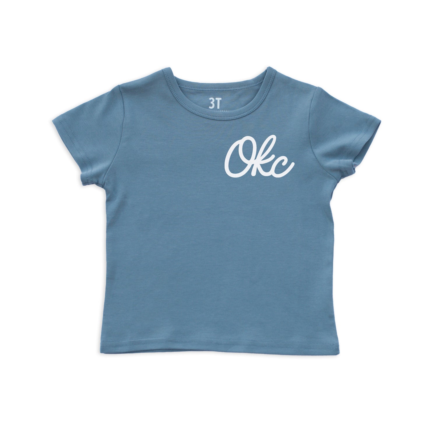 Okc Cursive Kids Tee