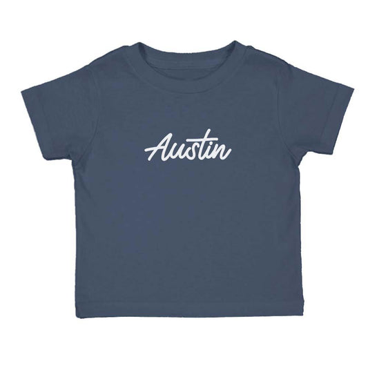 Austin Cursive Kids Tee