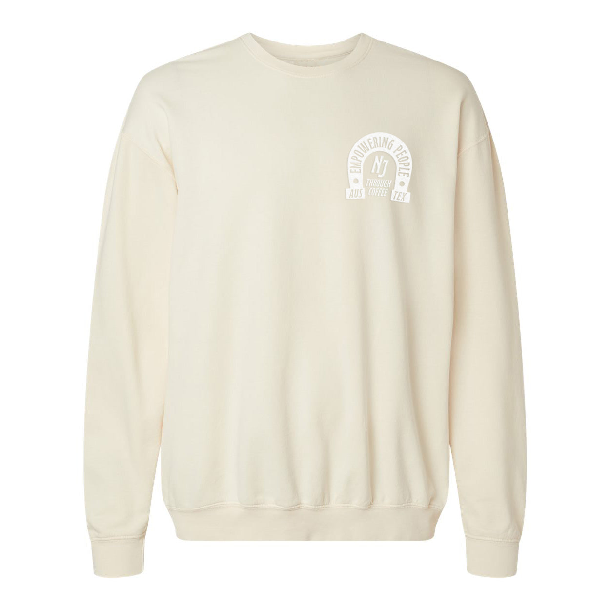 Empowering People Through Coffee Washed Sweatshirt