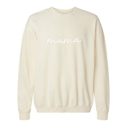 Mama Cursive Washed Sweatshirt