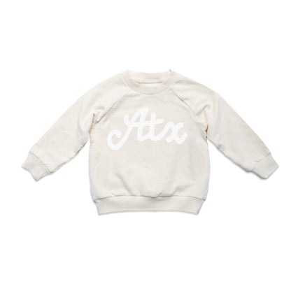 Atx Cursive Kids Sweatshirt