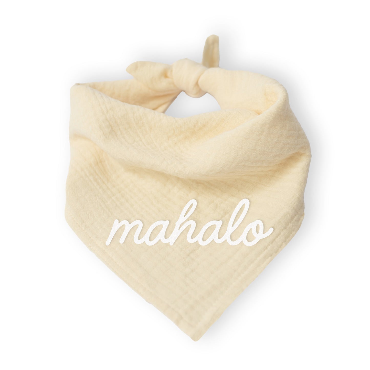 Mahalo Cursive Bandana