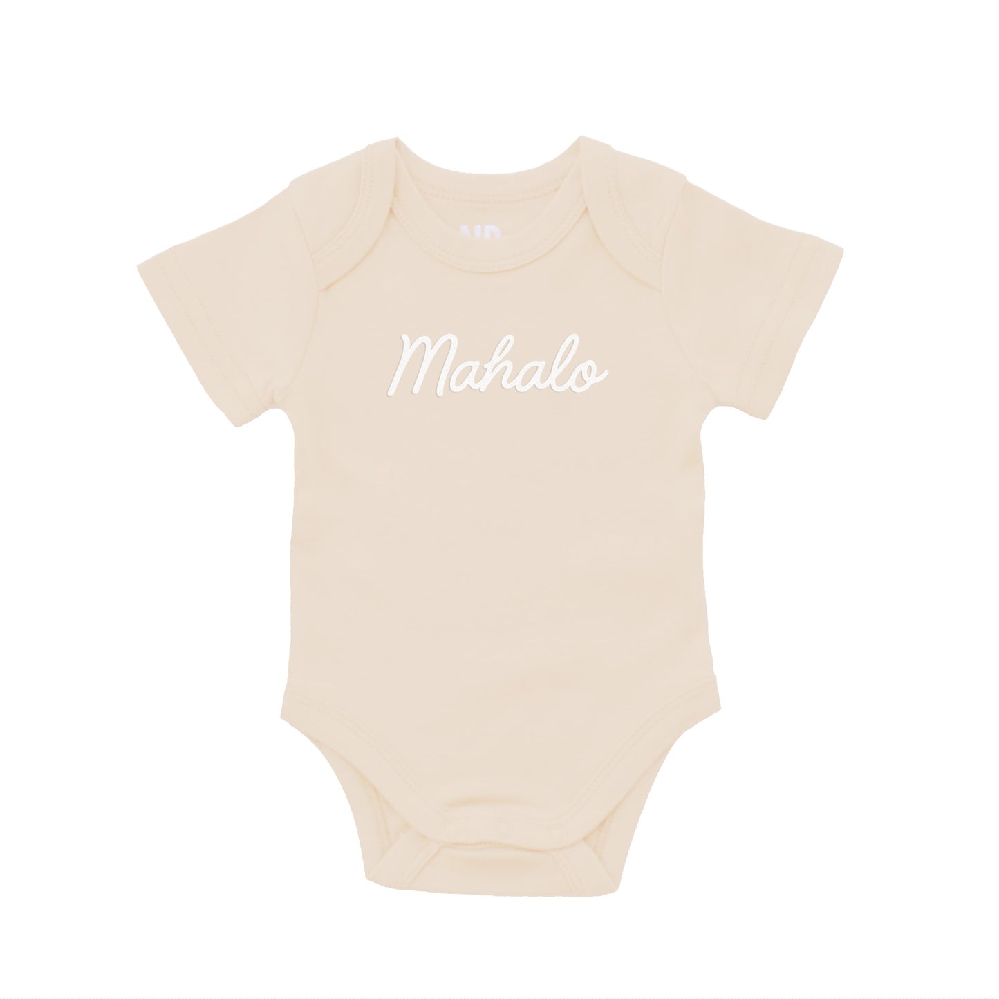 Mahalo Cursive Onesie