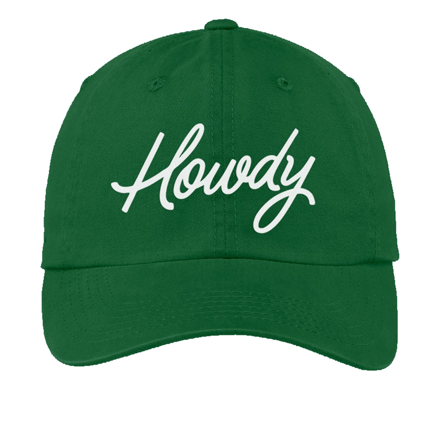 Howdy Cursive Baseball Cap