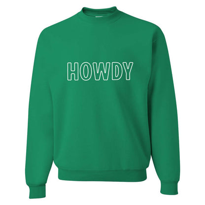 Howdy Outline Classic Sweatshirt