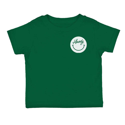 Howdy Cursive Smile Kids Tee