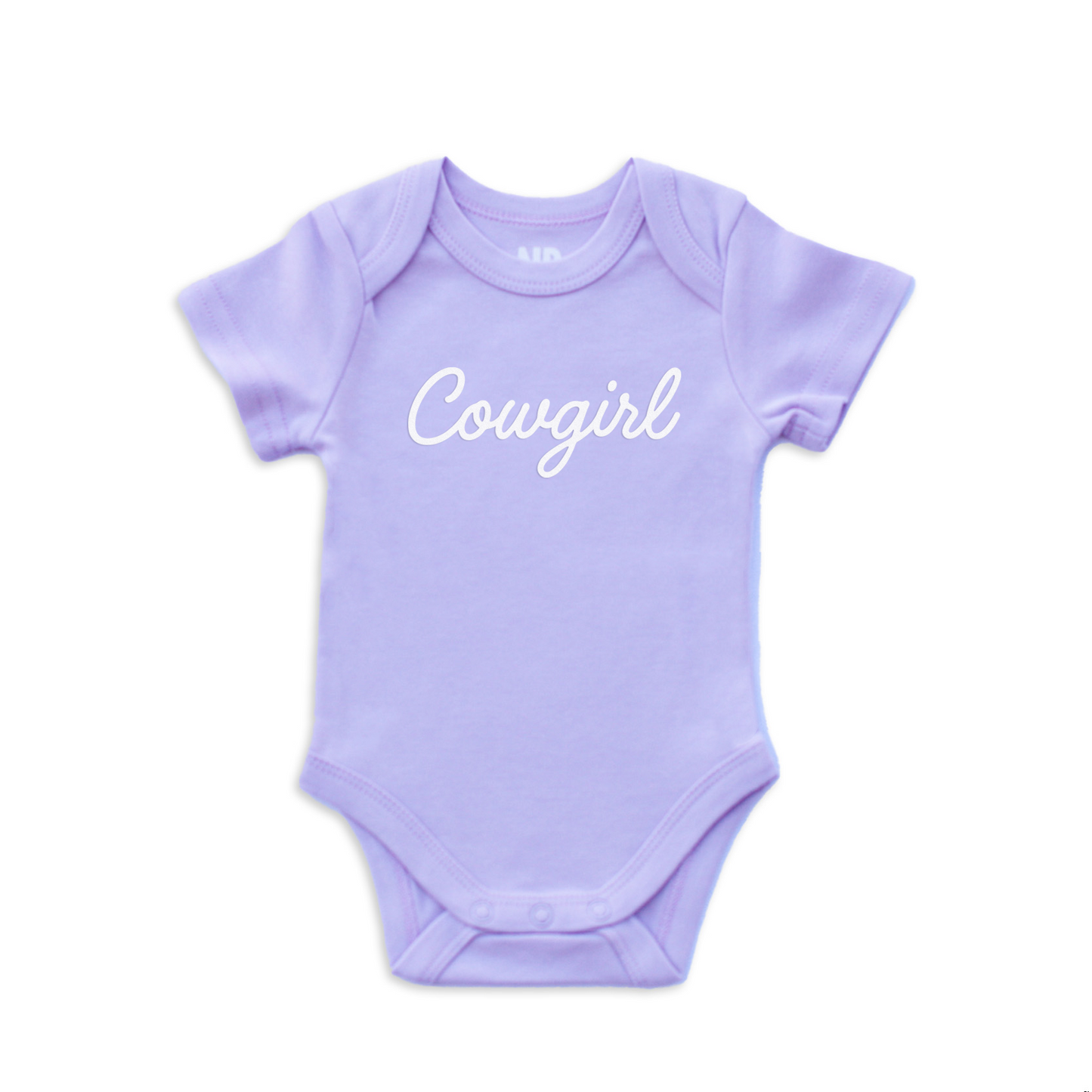 Cowgirl Cursive Onesie