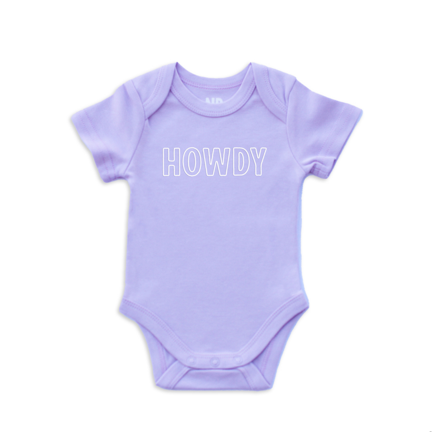 Howdy Outline Onesie