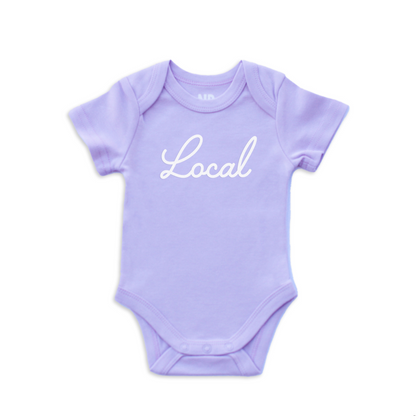 Local Cursive Onesie