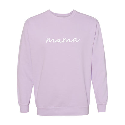 Mama Cursive Washed Sweatshirt