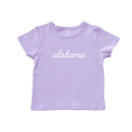 Alabama Cursive Kids Tee