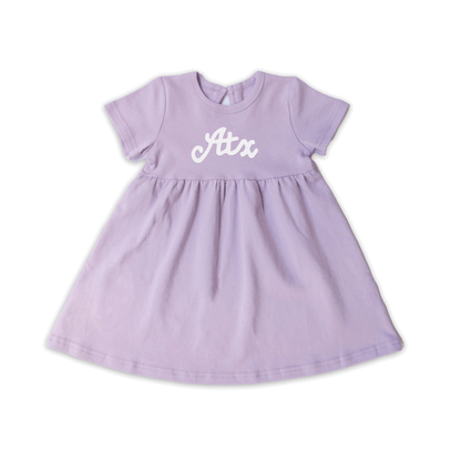 Atx Cursive Kids Dress