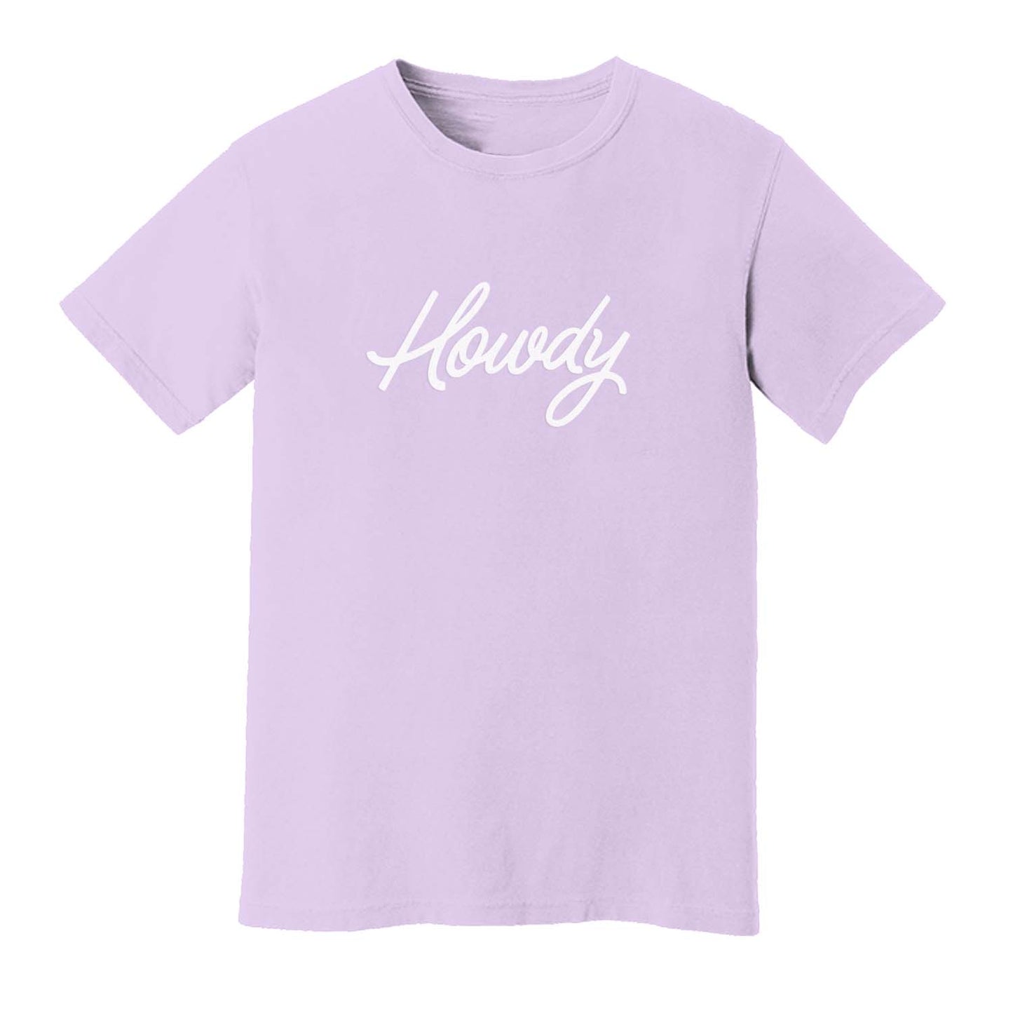 Howdy Cursive Washed Tee