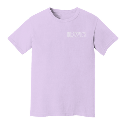 Howdy Outline Washed Tee