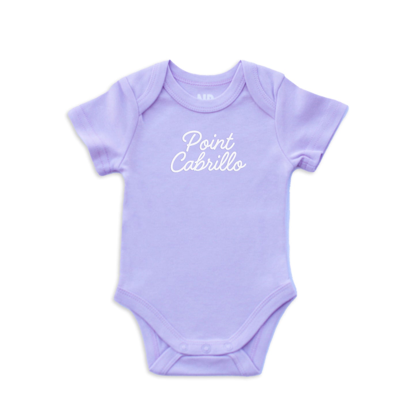 Point Cabrillo Cursive Onesie