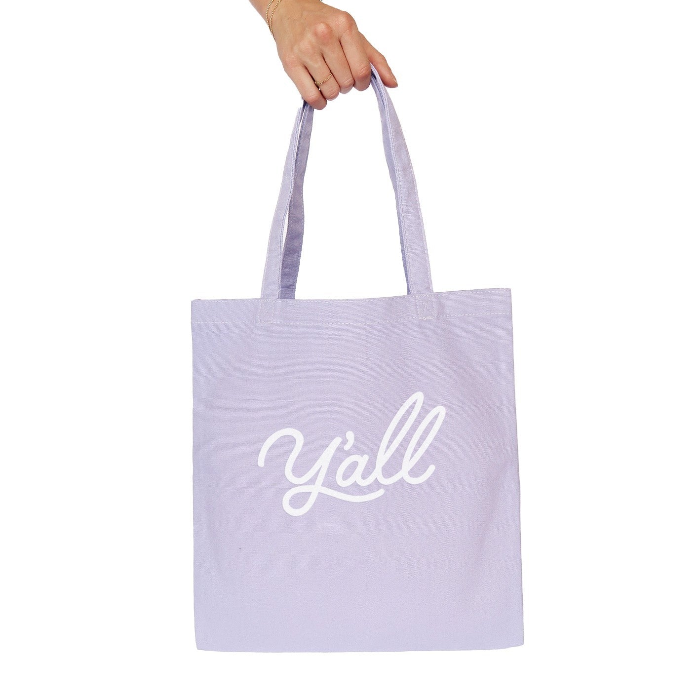 Y all Cursive Tote Bag