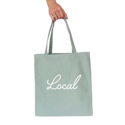 Local Cursive Tote Bag