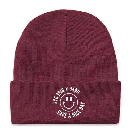 Smile Have a Nice Day Beanie