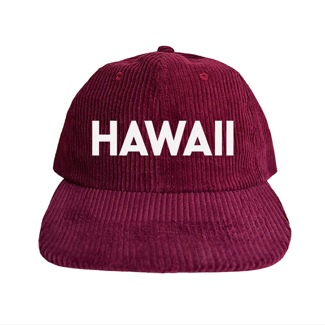 Hawaii Corduroy Cap