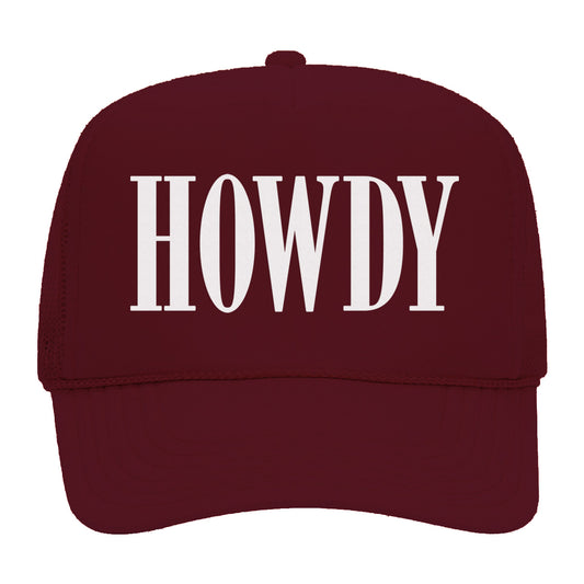 Howdy Western Foam Snapback