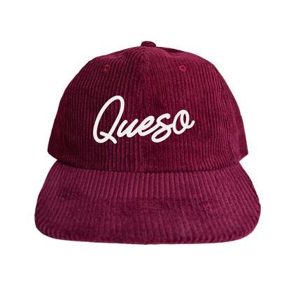 Queso cursive Corduroy Cap