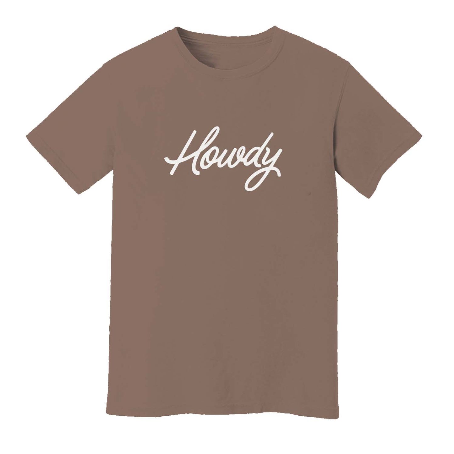 Howdy Cursive Washed Tee