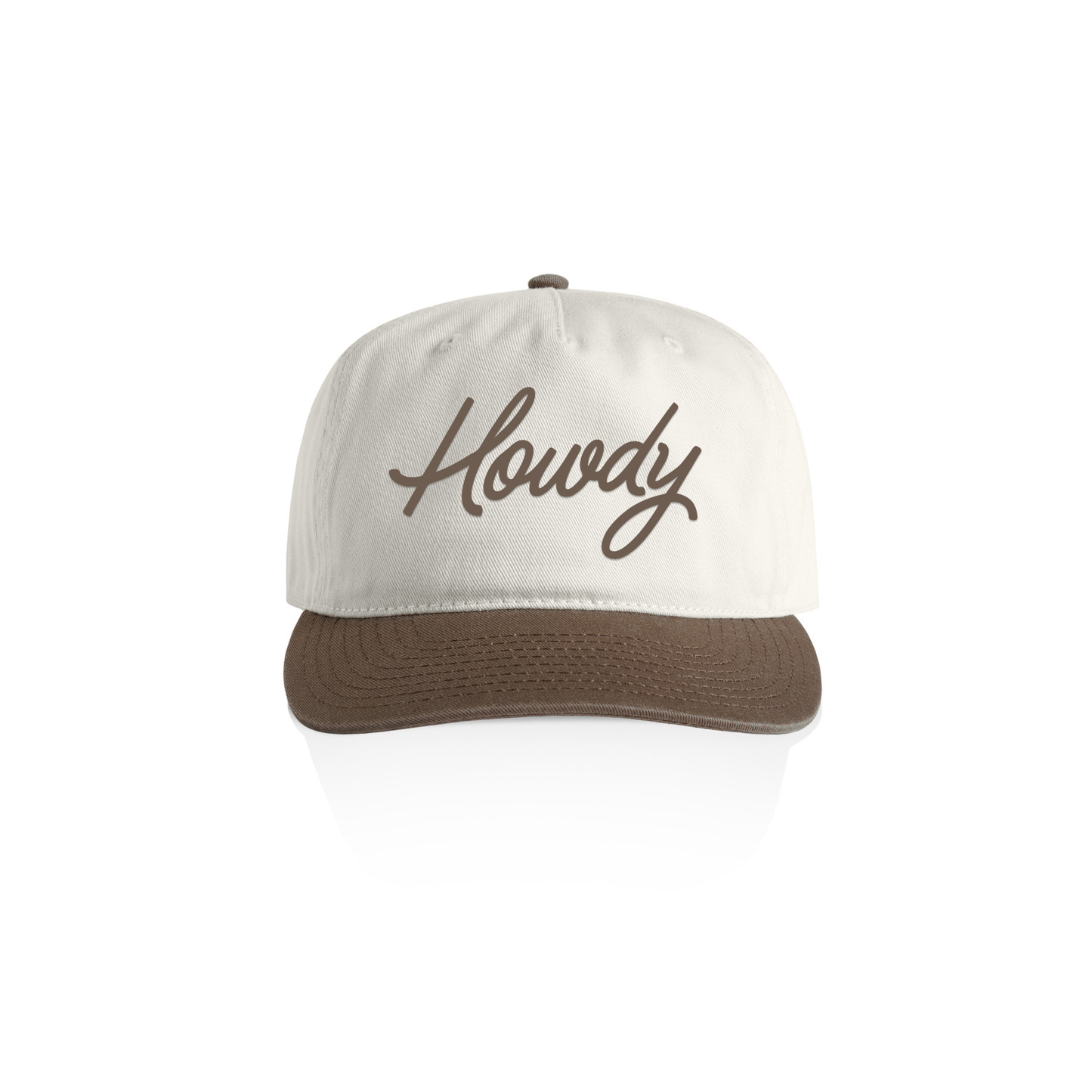 Howdy Cursive 2 Tone Cap