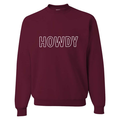 Howdy Outline Classic Sweatshirt