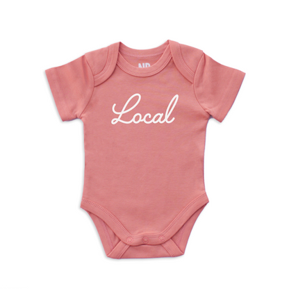 Local Cursive Onesie