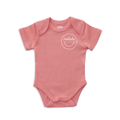 Mahalo Smiley Face Onesie