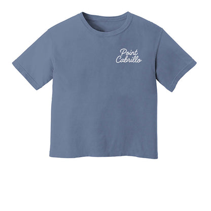Point Cabrillo Washed Crop Tee