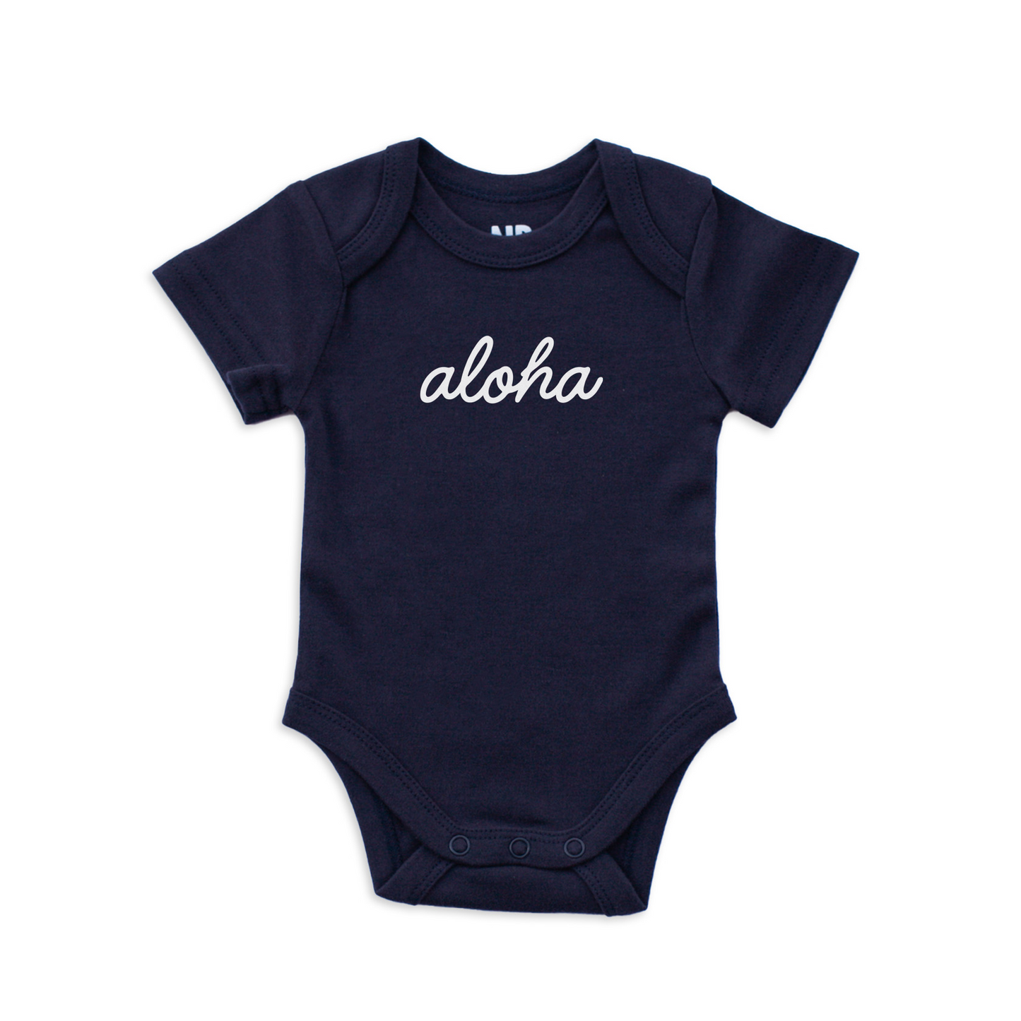 Aloha Cursive Onesie