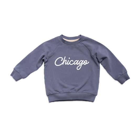 Chicago Cursive Kids Sweatshirt