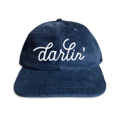 Darlin' Cursive Corduroy Cap