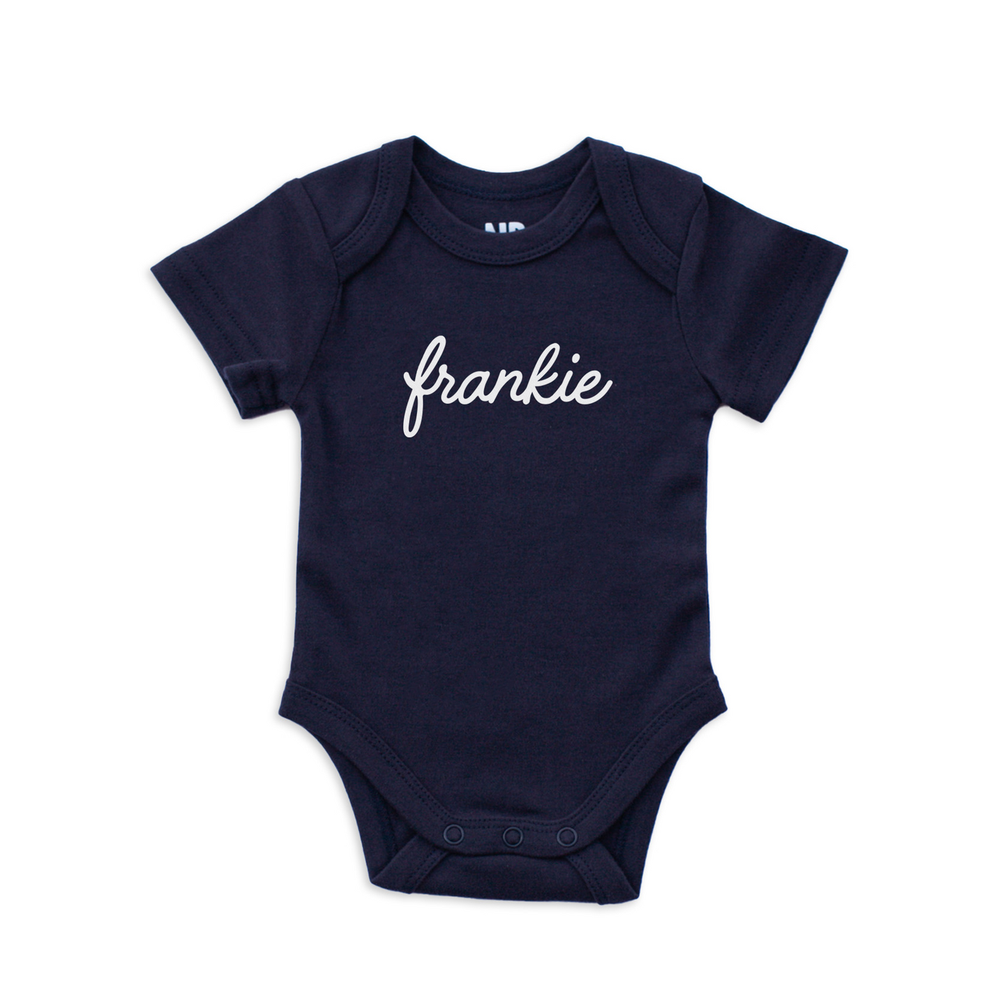 Frankie Cursive Onesie