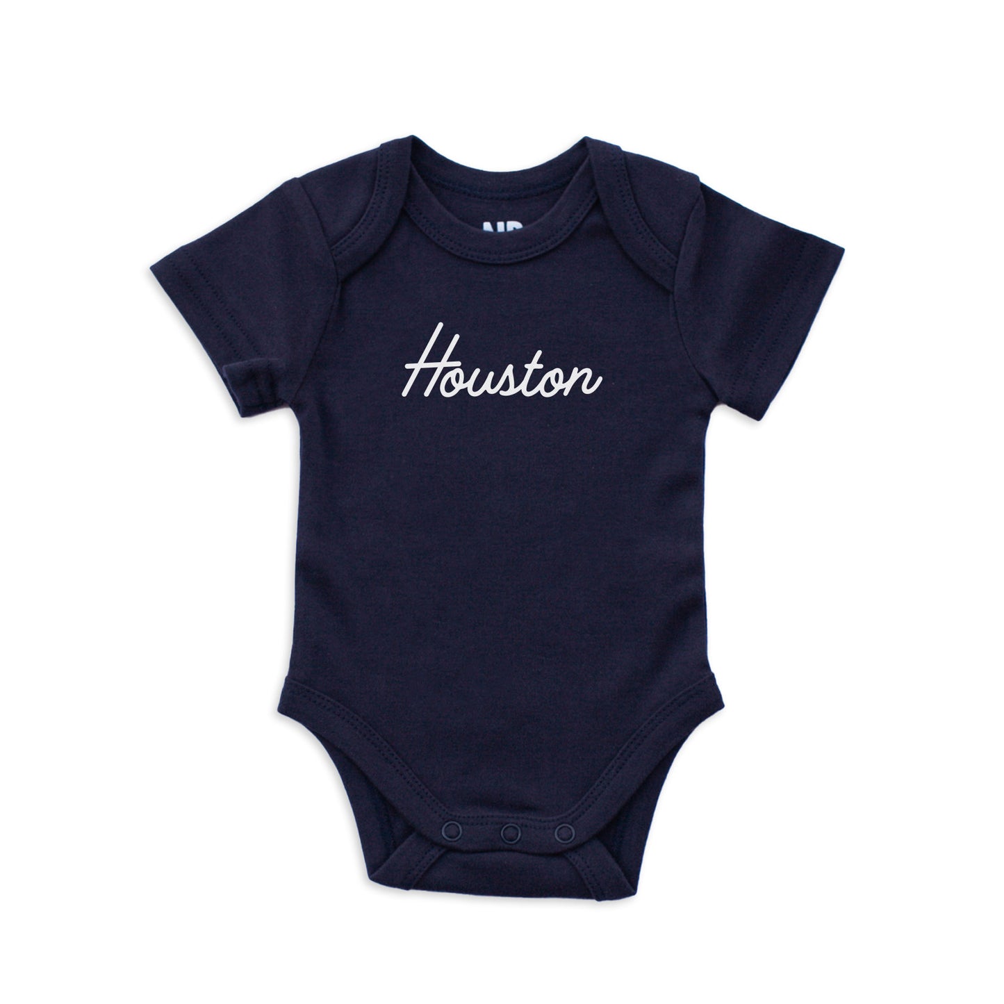 Houston Cursive Onesie