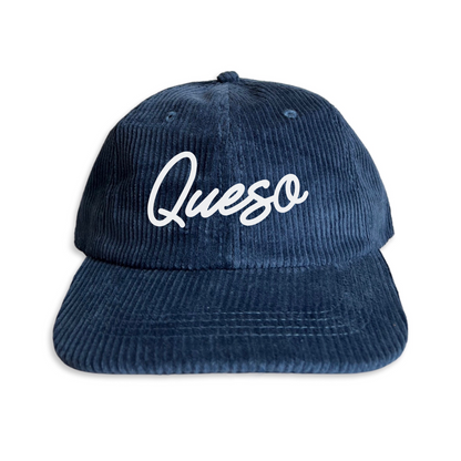 Queso cursive Corduroy Cap