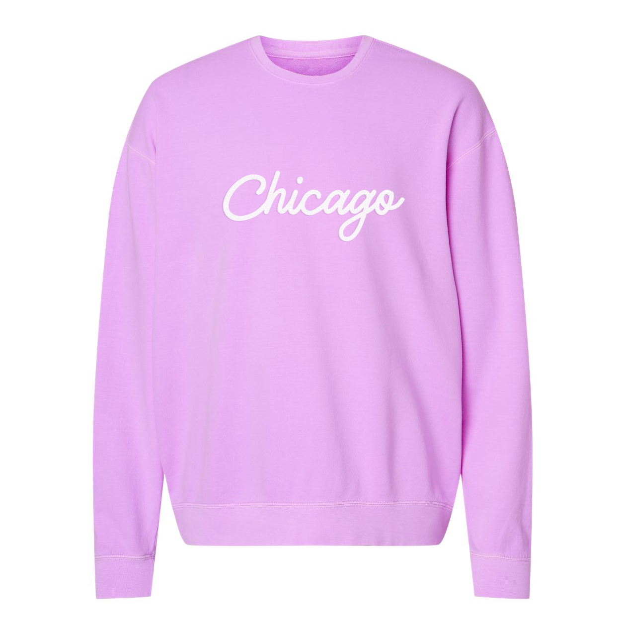 Chicago Cursive Washed Sweatshirt