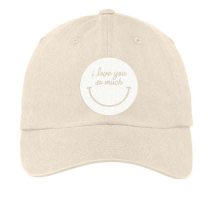 i love you so much Smile Baseball Cap