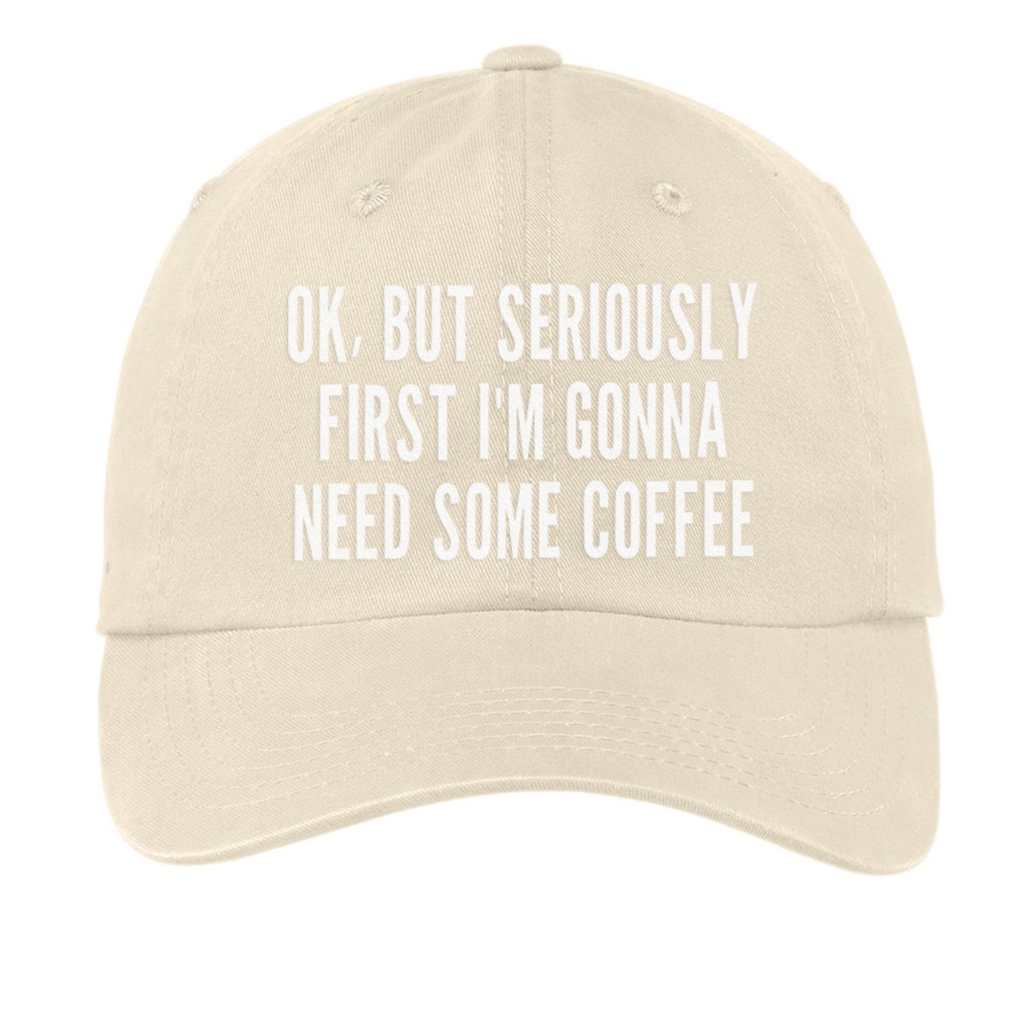 But First Coffee Baseball Cap