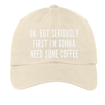 But First Coffee Baseball Cap