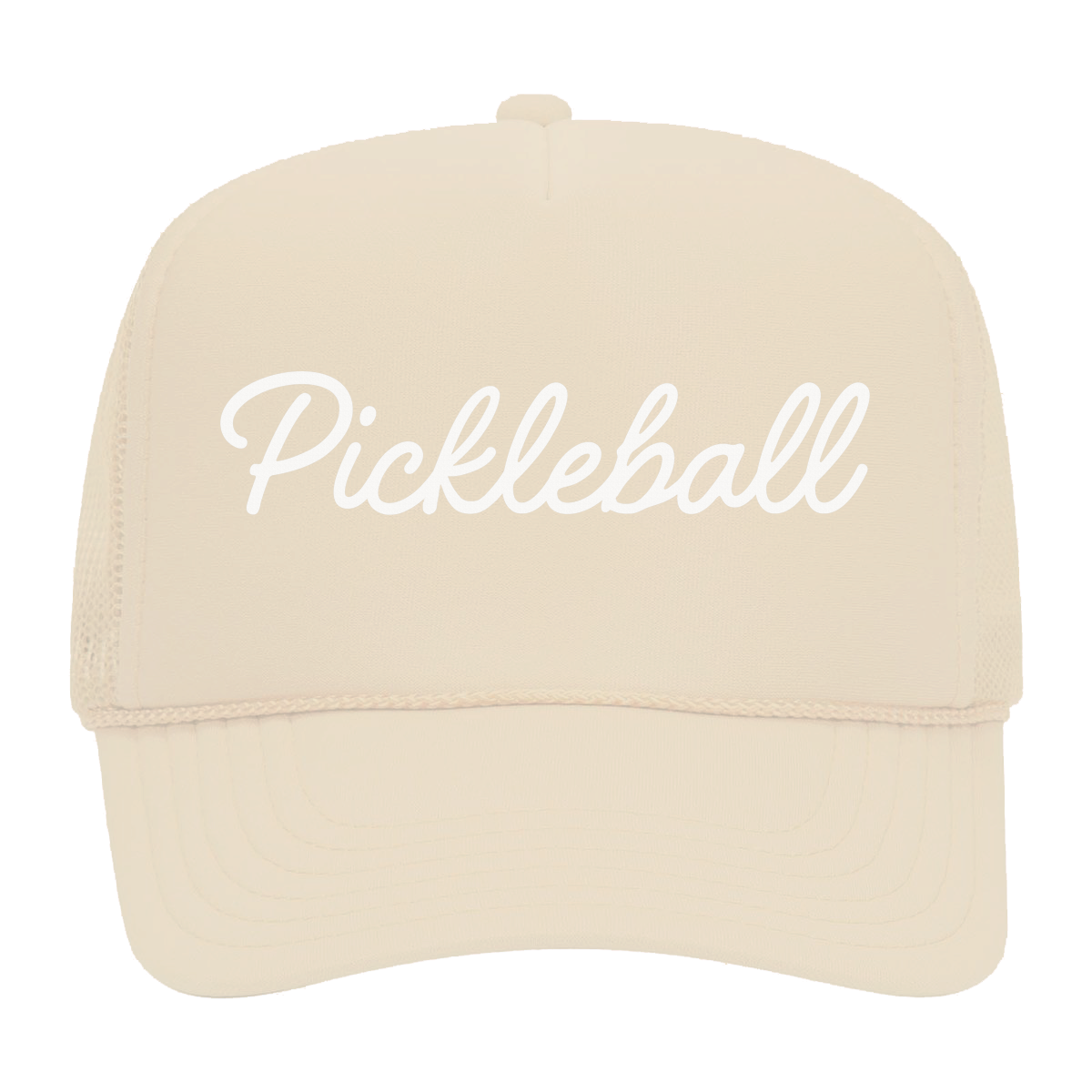 Pickleball Cursive Foam Snapback