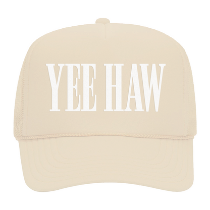 Yee Haw Western Foam Snapback