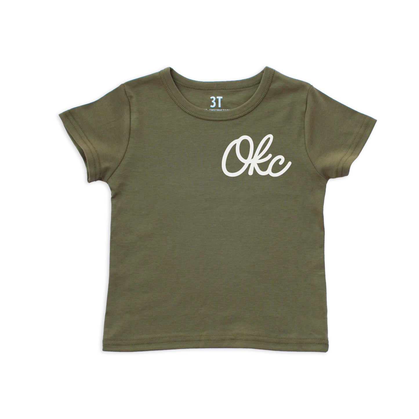 Okc Cursive Kids Tee