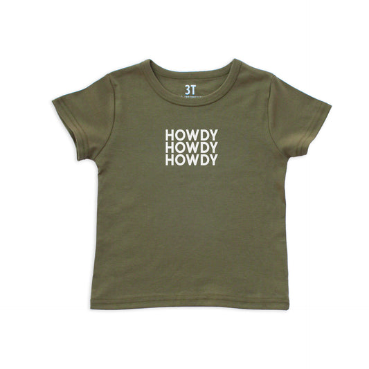 Howdy Howdy Howdy Kids Tee