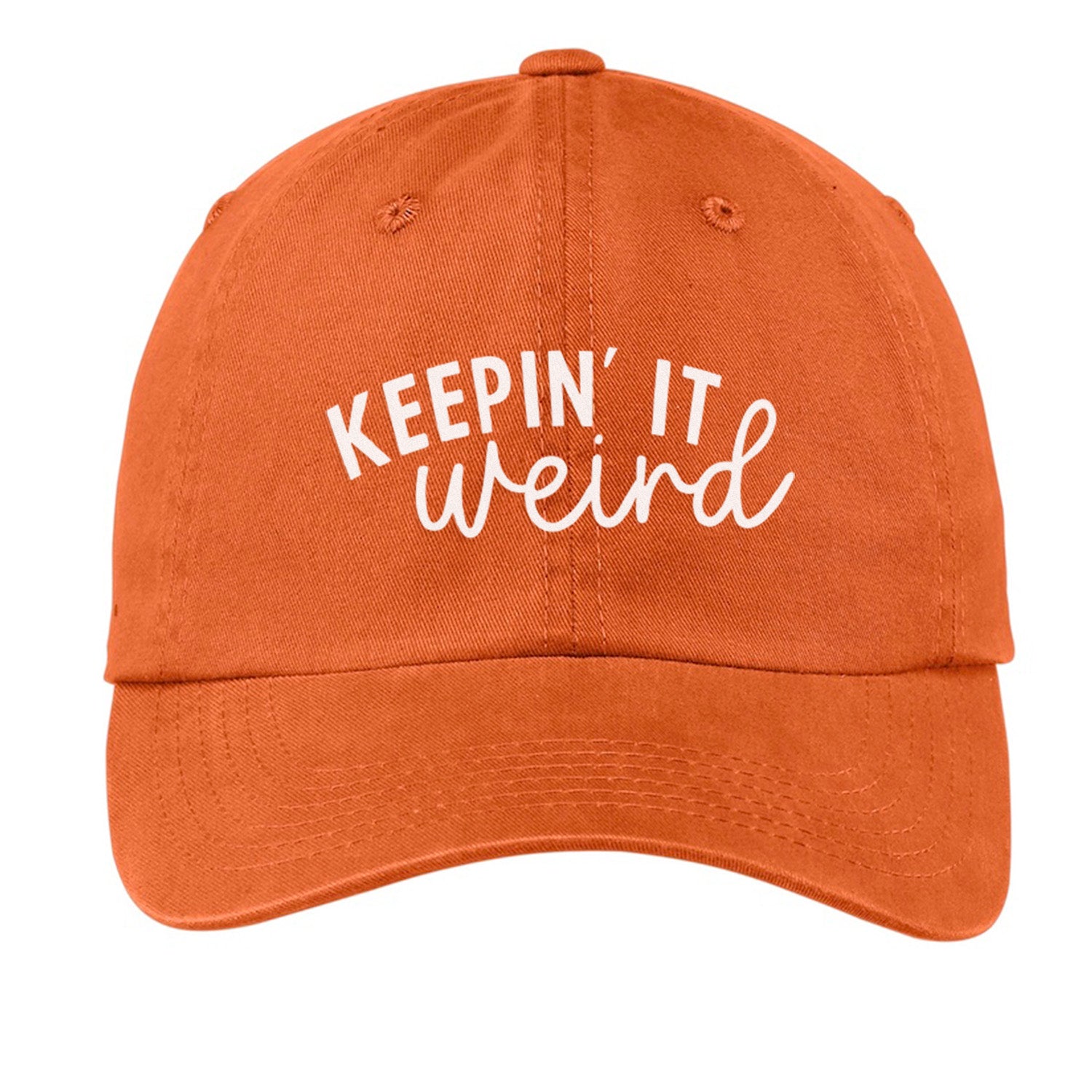 Keepin it Weird Baseball Cap Frankie Jean