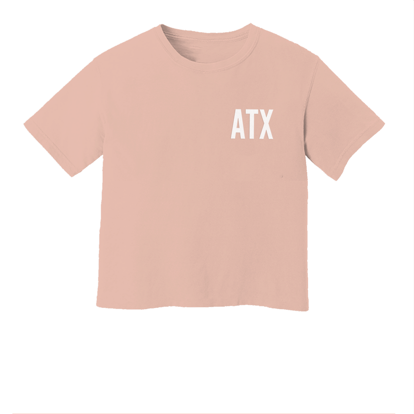 ATX Washed Crop Tee