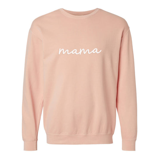 Mama Cursive Washed Sweatshirt